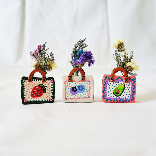 POOKOOLAND Bag Figurine 1,2,3 Set, Miniature, Home Decor, Desk Decor, Shelf Decor [Free Shipping]