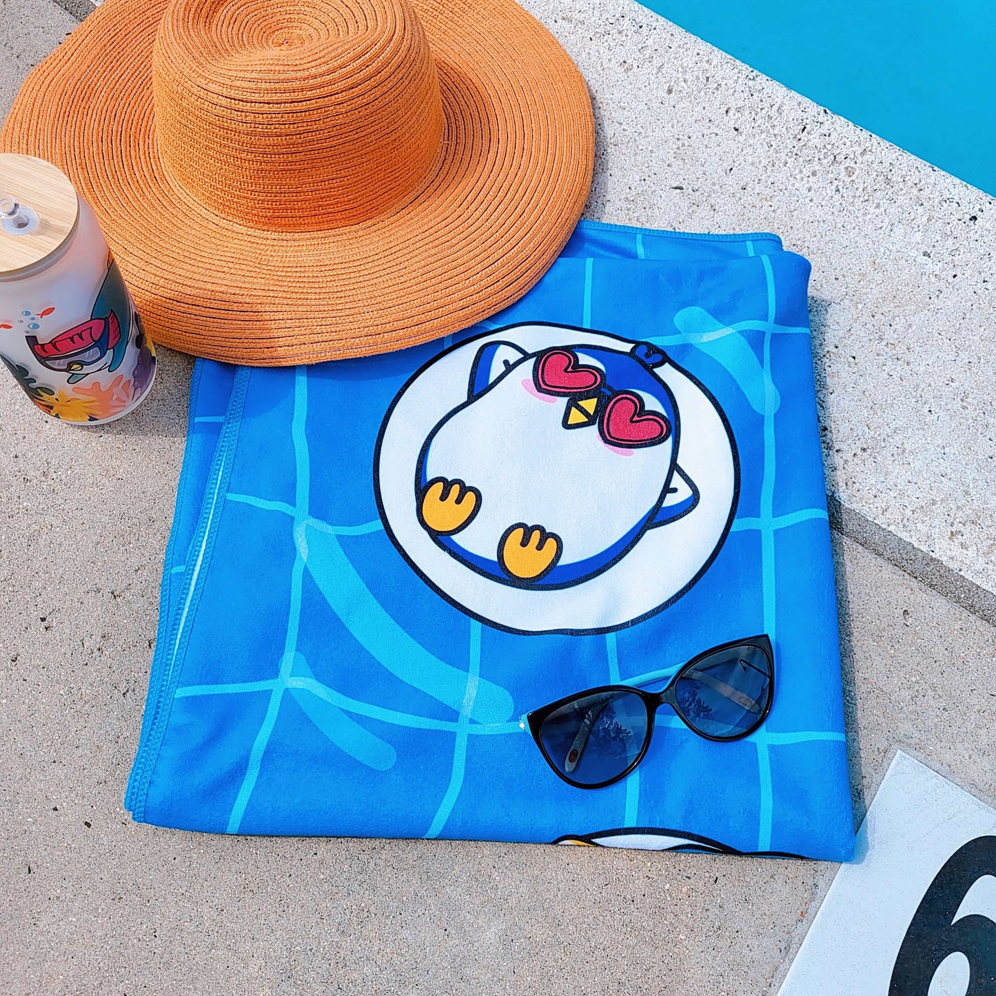 POOKOOLAND Oversized Beach Towel, Pool Towel, Spa Bath Towel - POOL THERAPY