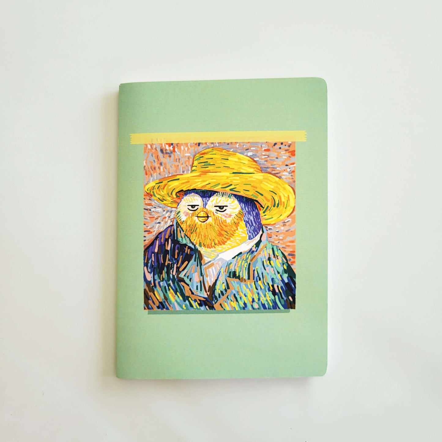 POOKOOLAND Vincent Van Gogh Mini Note, Portable Small Notebook