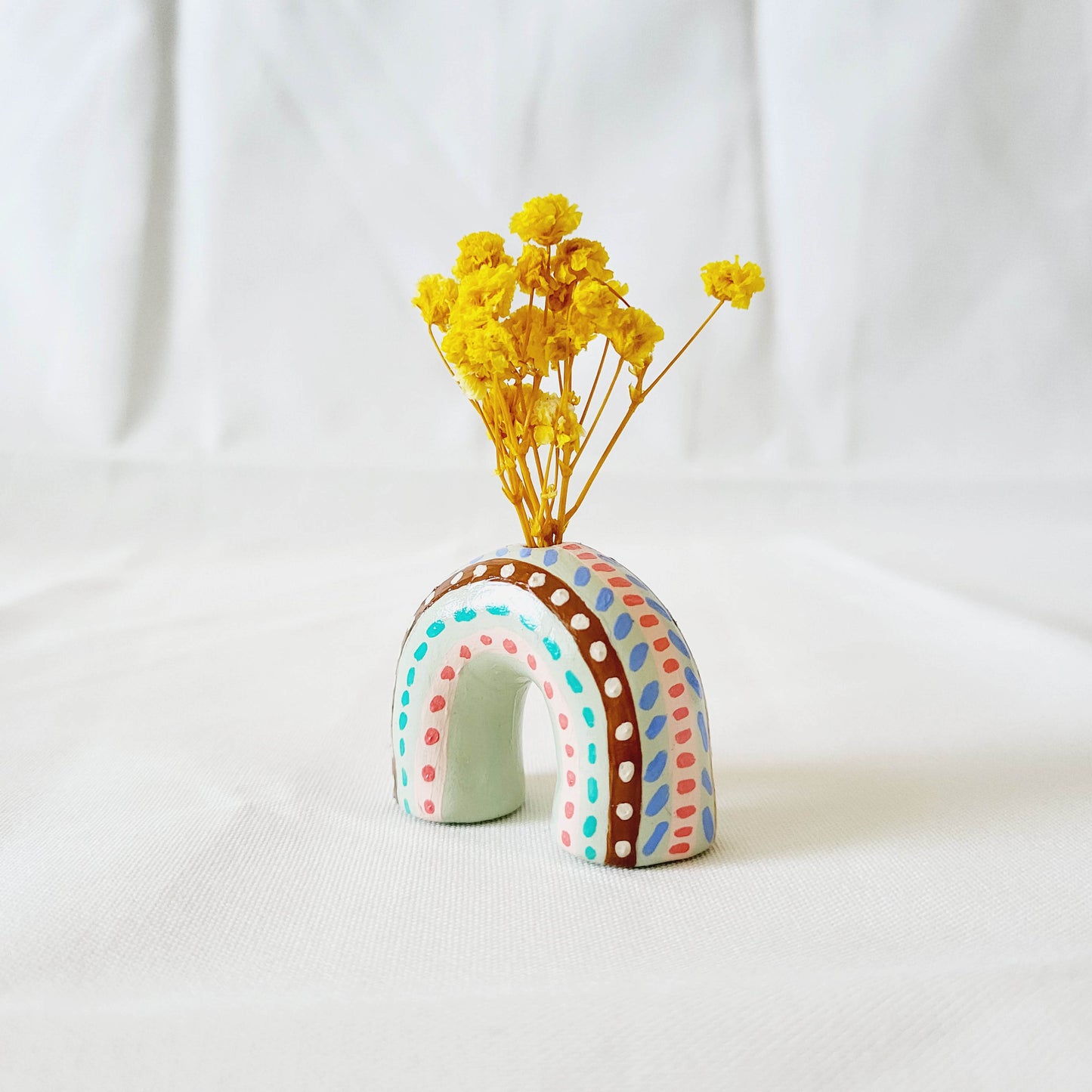 POOKOOLAND Rainbow Figurine, Miniature, Home Decor, Desk Decor, Shelf Decor