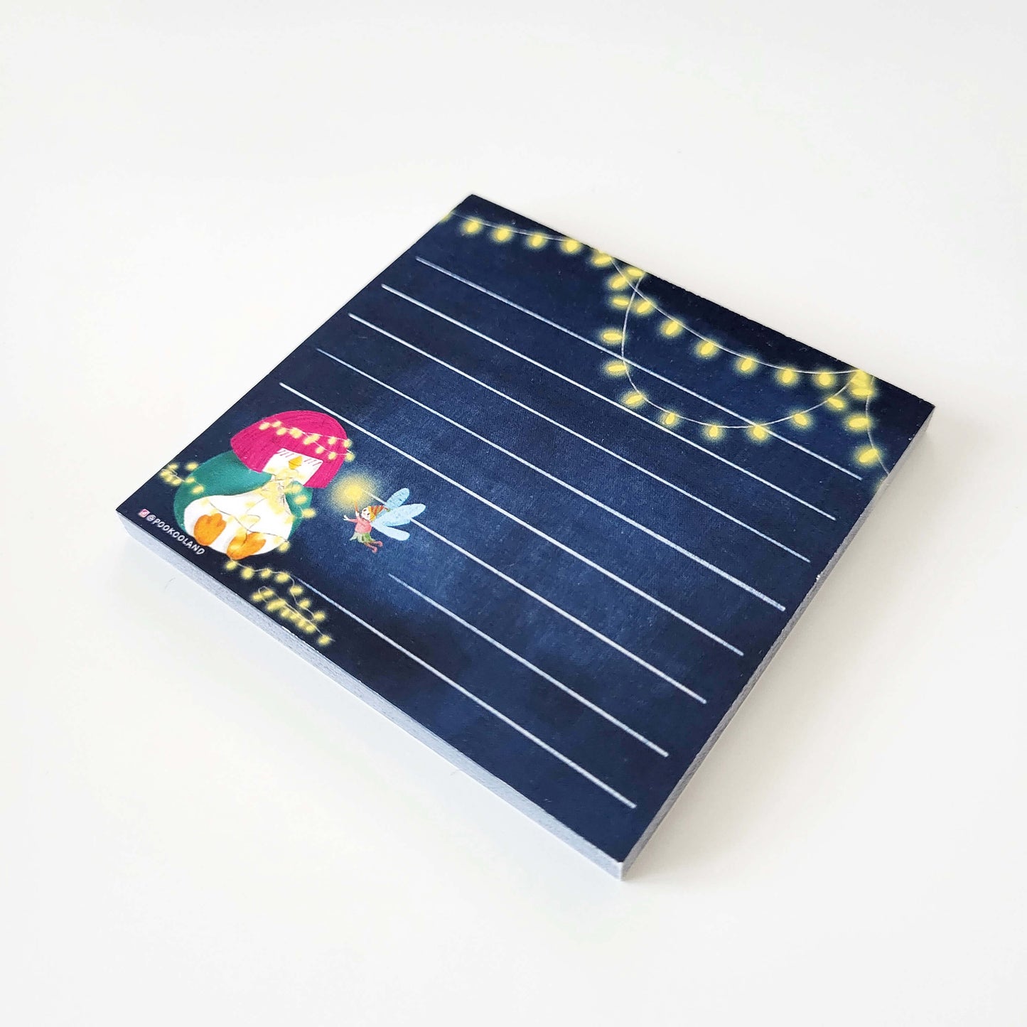 POOKOOLAND Tinker Bell Sticky Post It Notes, Memo Notepad